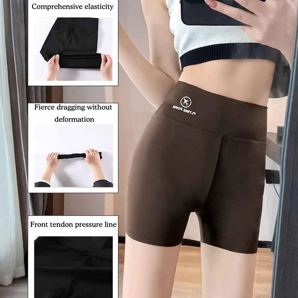 Yoga Shorts Women Fitness Shorts Running Cycling Shorts Breathable Sports Leggings High Waist Summer Workout Gym Shorts