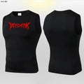 Anime Berserk Guts Print Compression Vest Men Gym Fitness Mens Vest Quick Dry Bodybuilding Tank Top Muscle Sleeveless Shirt